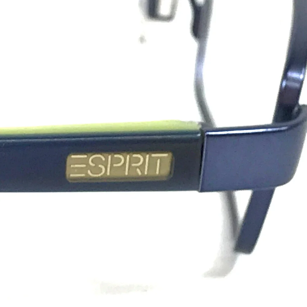 Esprit Kids Eyeglasses Frame ET17361 543 Blue Green Rectangle Full Rim 49-17-135